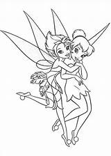 Tinkerbell Coloring Wings Secret Kids Fun Votes sketch template