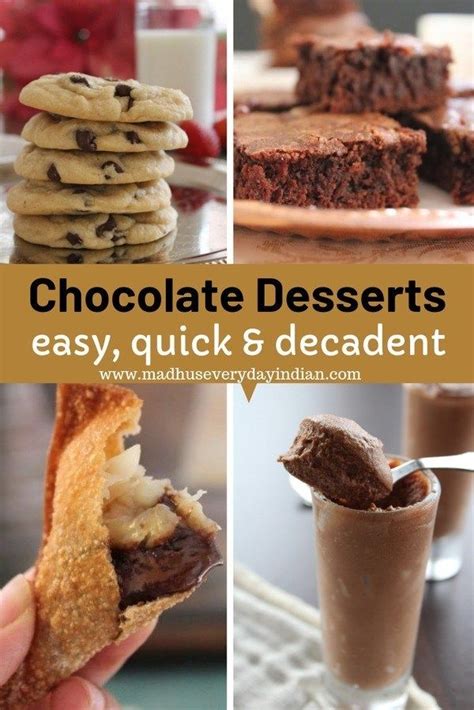 Easy And Decadent Chocolate Dessert Dessert Recipes