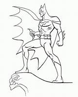 Batman Coloring Colour Pages Popular sketch template