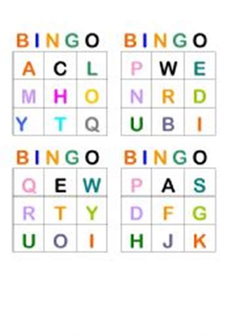 images  alphabet bingo printable  printable alphabet