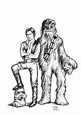 Coloring Han Pages Chewie Chewbacca Wars Solo Star Jabba Color Deviantart Hutt Printable Colouring Drawings Sheet Drawing Sheets Clone Getcolorings sketch template