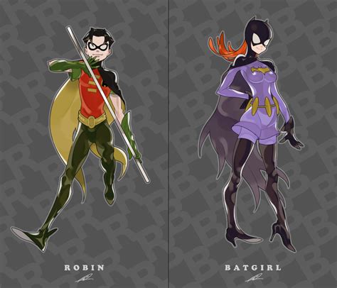 batman robin  batgirl  xxxviciousxxx  deviantart