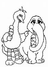 Sesame Mammoth Snuffy Elmo Colorluna sketch template