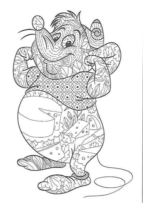 printable disney coloring pages  adults wickedgoodcause