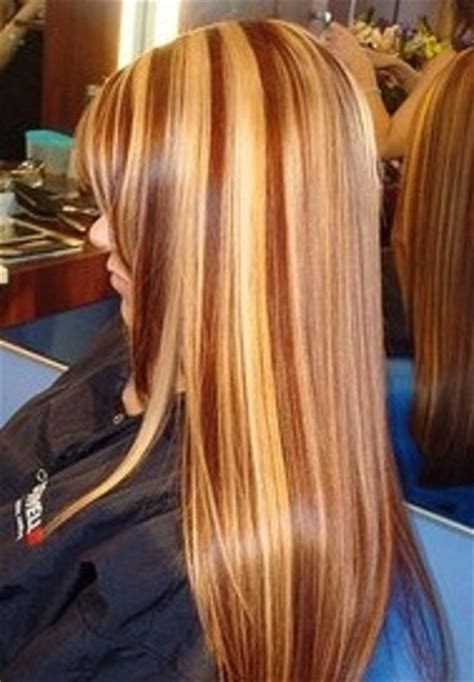 Blonde Hair With Red Highlights And Brown Lowlights