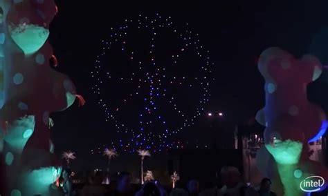 breathtaking intel coachella drone light show