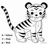 Math Coloring Pages Color Addition Easy Number Printable Kids Worksheets Worksheet Cool2bkids sketch template