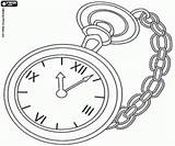 Coloring Pages Da Printable Time Clock Colorare Orologio Games Oncoloring Disegni sketch template