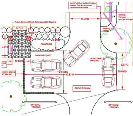 driveway dimensions   project driveway design parking design