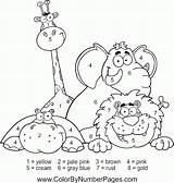 Coloring Color Zoo Number Animal Pages Animals Numbers Printable Preschool Worksheets Kids Printables Activities Book Put Happy Crafts Letscolorit Zoos sketch template