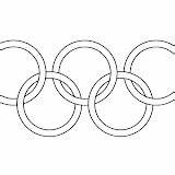 Olimpicos Aros Olimpico Motivo Pretende sketch template