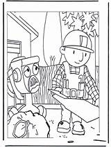Builder Bob Coloring Pages Colouring Internet Library Fargelegg Codes Insertion Spud Clip Comments Annonse sketch template