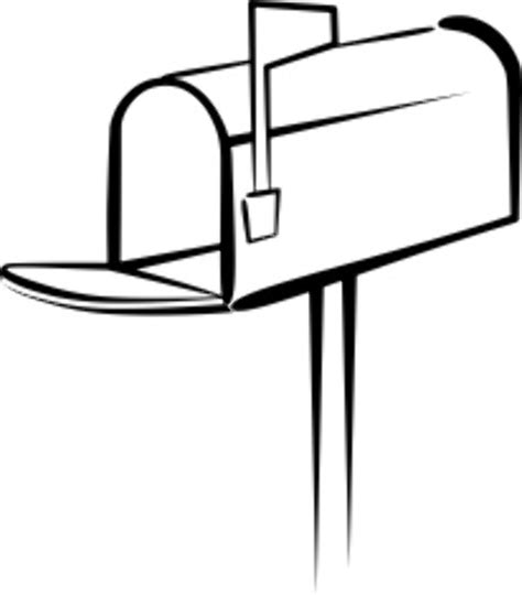 high quality mailbox clipart outline transparent png images