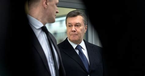 Ukraine’s Ex President Is Convicted Of Treason The New York Times
