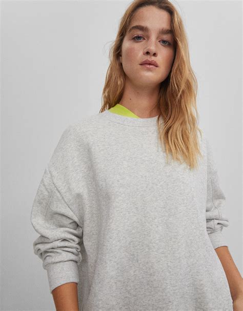bershka oversized sweatshirt