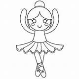 Coloring Pages Tutu Getcolorings Top sketch template