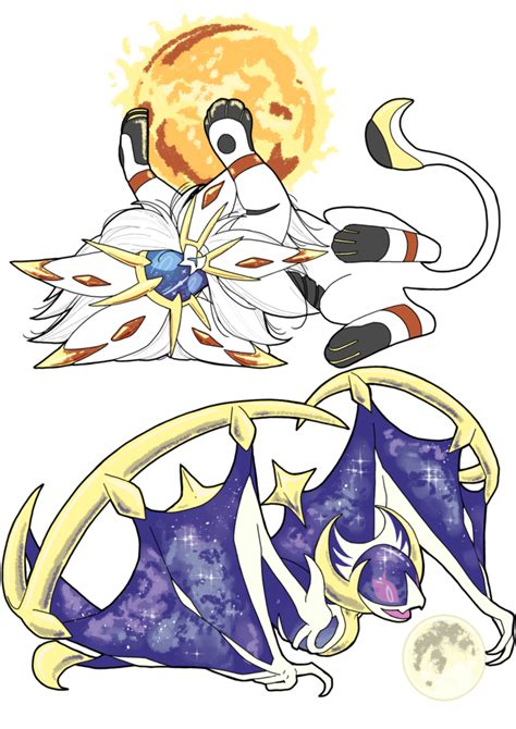 Solgaleo And Lunala Immagini Pokemon Pokémon Immagini