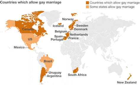 Timeline Of Major Same Sex Marriage Developments