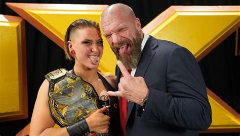 Rhea Ripley Gets Her Triple H Pointing Photo Squaredcircle