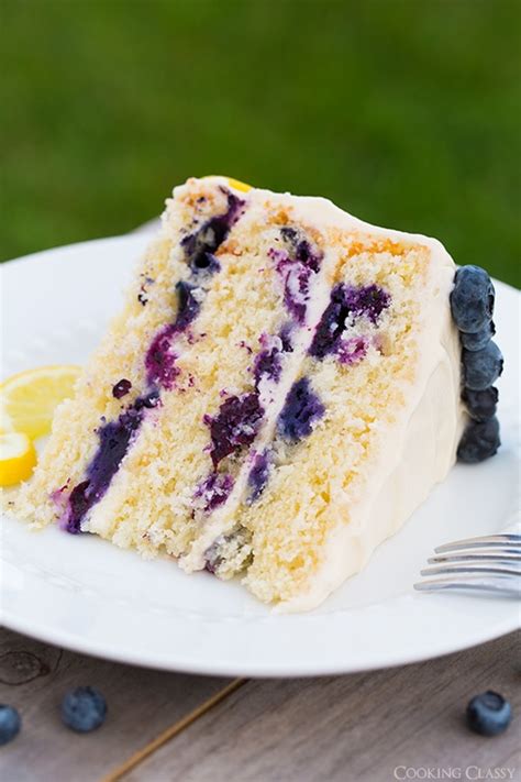 lemon blueberry cake cooking classy