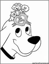 Coloring Pages Clifford Getdrawings sketch template