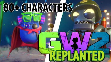 gw replanted character  run  pvzgw mods youtube