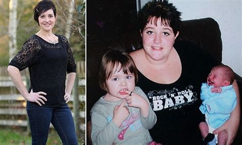 obese mother loses more than half her body weight after discovering