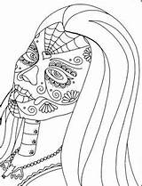 Coloring Pages Dia Los Lily Munster Muertos Munsters Colouring Wenchkin Color Yucca Skull Fruit Printable Books Adult Flats Yuccaflatsnm Dead sketch template