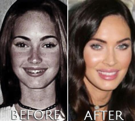 Pin On Megan Fox Before And After