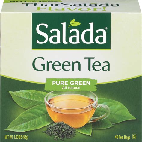 salada pure green tea bags tea bags  ct walmartcom