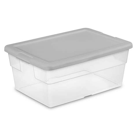 shipping delivery sterilite  storage box  qt container