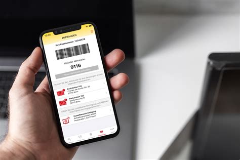 dhl packstation barcode der dhl kundenkarte ab sofort auch  der app abrufbar markus tippner