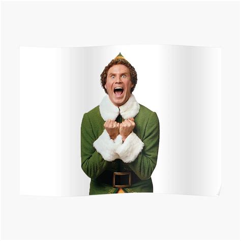 buddy  elf excited face printable