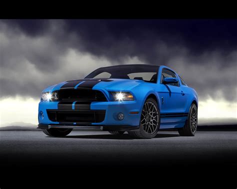 ford mustang shelby gt  supercharged