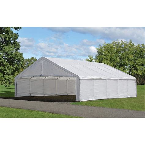 shelterlogic  white canopy enclosure kit fr rated  ebay