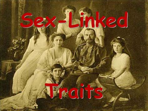 Ppt Sex Linked Traits Powerpoint Presentation Id 678866
