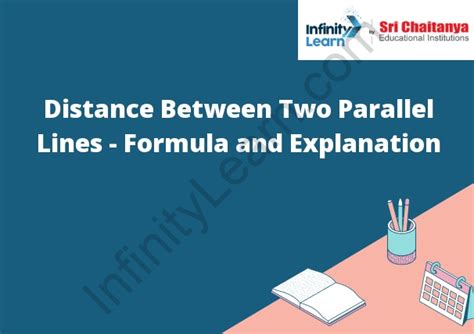 distance   parallel lines formula  explanation