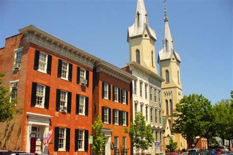 downtown frederick md  holiday pinterest maryland