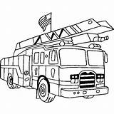 Fire Coloring Truck Pages Printable Drawing Firetruck Simple Pdf Type Modern Transportation Station Clipart Getcolorings Drawings House Getdrawings Clipartbest Print sketch template