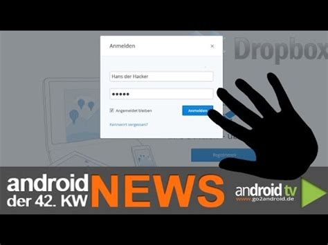 millionen dropbox accounts gehackt android weekly news kw youtube