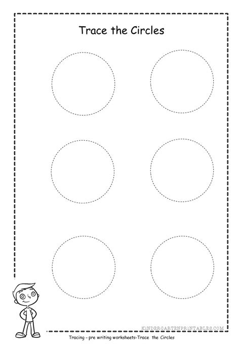 printable circle worksheets  worksheets