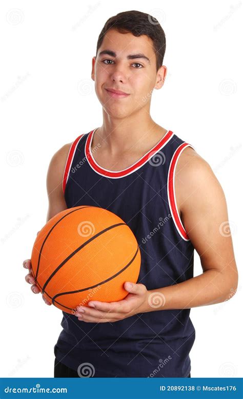 basketball guy stock photo image  adult attractive