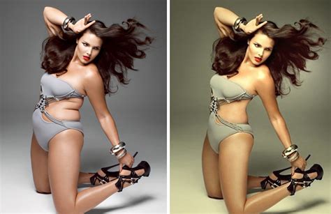 57 Celebrities Before And After Photoshop Who Set