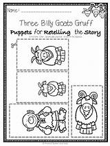 Goats Gruff Kindergarten Jabber sketch template