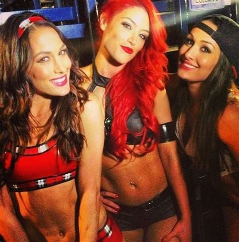 Wwe Divas My Girls Eva Marie Nikki Bella And My