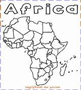 Africa Coloring Map Printable Pages Print Kids African Color Worksheets Countries Board South Sheet Getcolorings Kid Fastseoguru Geography Sheets Choose sketch template