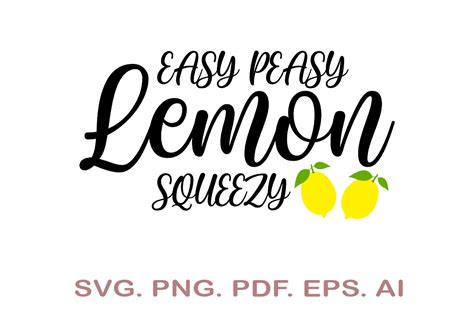 easy peasy lemon squeezy grafico por narcreativedesign creative fabrica