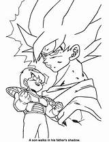 Dragon Ball Coloring Pages Games Dragonball Color Animated Gifs Coloringpages1001 Getcolorings Colorings Printable Gif sketch template