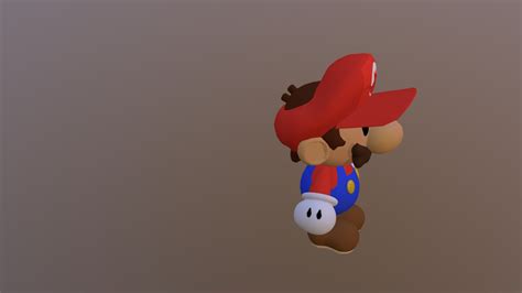 Mario Quirky Character Position Download Free 3d Model By