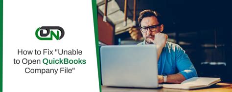 How To Fix Unable To Open Quickbooks Company File Issue
